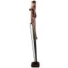 Decorazione Babbo Natale Clayre & Eef 5PR0168 9x7x60 cm Rosso & Verde