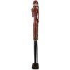 Decorazione Babbo Natale Clayre & Eef 5PR0168 9x7x60 cm Rosso & Verde
