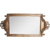 Specchio da parete Clayre & Eef 62S336 19x3x40 cm Color oro