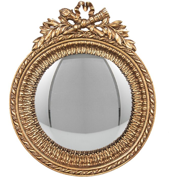 Specchio da parete Clayre & Eef 62S337 18x3x22 cm Dorato