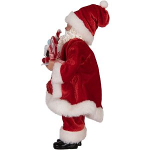 Clayre & Eef 66325 Decorazione Babbo Natale 16x8x28 cm