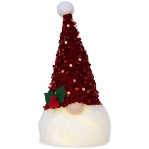 Clayre & Eef 66330 Decorazione Nano con LED 10x10x25 cm / 3xAA
