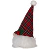 Clayre & Eef 66332 Decorazione Nano con LED Rosso-Bianco 10x10x25 cm
