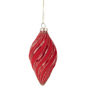 Pallina di Natale in vetro Clayre & Eef 6GL5099...