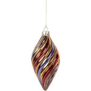 Clayre & Eef 6GL5103 Ornamento natalizio Ø...