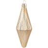 Pallina di Natale in vetro Clayre & Eef 6GL5113 Ø 5x15 cm Color oro