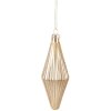 Pallina di Natale in vetro Clayre & Eef 6GL5113 Ø 5x15 cm Color oro