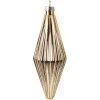 Pallina per albero di Natale Clayre & Eef 6GL5114 Ø 5x15 cm Dorata