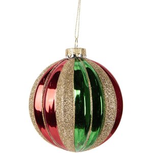 Palla di Natale in vetro Clayre & Eef 6GL5116...