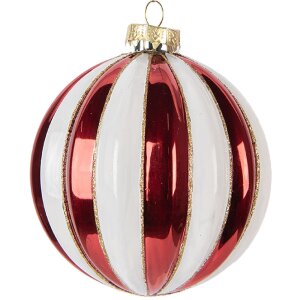 Palla di Natale in vetro Clayre & Eef 6GL5118...