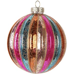 Pallina di Natale Clayre & Eef 6GL5176 Ø 10x11...
