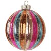 Pallina di Natale Clayre & Eef 6GL5176 Ø 10x11 cm Multicolore