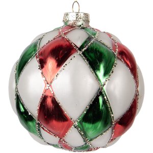 Pallina di Natale Clayre & Eef 6GL5186 Ø 10x10...