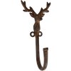 Clayre & Eef 6Y5947 Gancio da parete 8x6x16 cm Marrone
