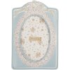 Cornice per foto Clayre & Eef 2F1358 14x2x21 cm / 10x15 cm Blu-Beige