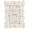 Cornice per foto Clayre & Eef 2F1360S 15x2x21 cm 10x15 cm Bianco Oro
