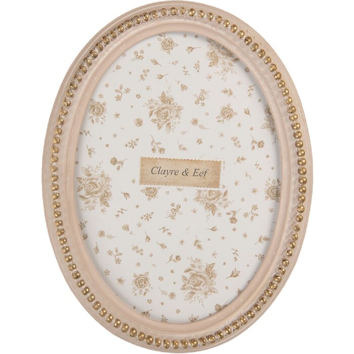 Cornice per foto Clayre & Eef 2F1370M 15x2x20 cm per foto 13x18 cm Oro Rosa