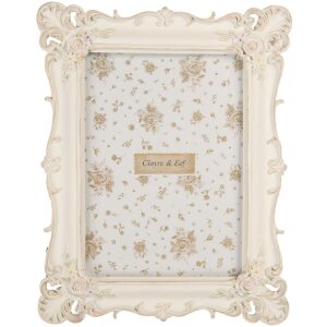 Cornice per Foto Clayre & Eef 2F1371M 19x24 cm Bianca...