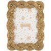 Cornice per foto Clayre & Eef 2F1374S 14x2x19 cm Dorata 10x15 cm