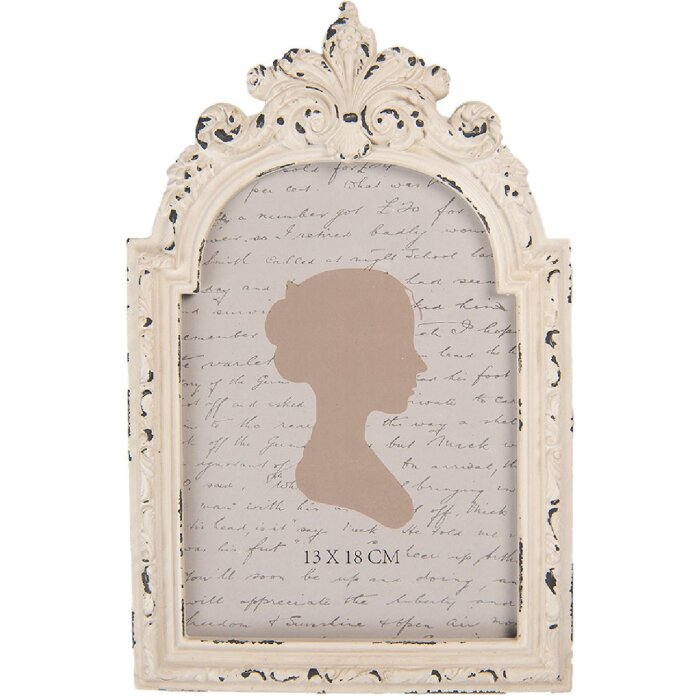 Cornice per foto Clayre & Eef 2F1244 16x2x25 cm / 13x18 cm Vintage