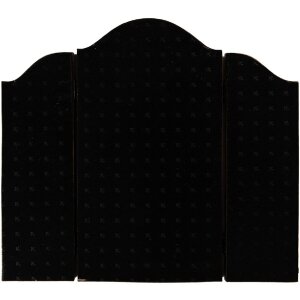 Specchio da parete Clayre & Eef 62S317 38x2x34 cm Nero e Dorato