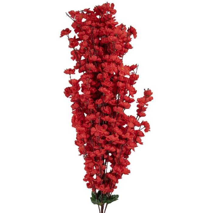 Clayre & Eef 5PL0168R Decorazione Ramo con Fiori 15x10x100 cm