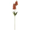 Clayre & Eef 5PL0190BU Decorazione Ramo con Fiori 10x7x74 cm Bordeaux-Verde