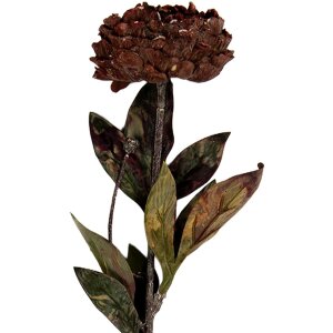 Fiore artificiale Clayre & Eef 6PL0405BU 10x10x65 cm