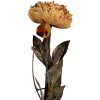 Fiore Artificiale Clayre & Eef 6PL0405O 10x10x65 cm Arancione & Verde