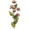 Decorazione Ramo con Fiori Clayre & Eef 6PL0409PA 10x10x63 cm Viola e Verde