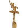 Decorazione Ballerina Clayre & Eef 6PR5418 20x17x45 cm Dorata