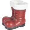 Clayre & Eef 6PR5525 Stivale decorativo Babbo Natale 22x22x23 cm