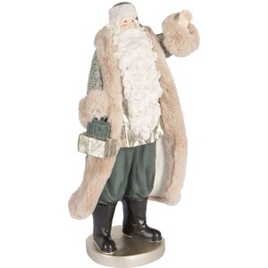 Clayre & Eef 6PR5526 Decorazione Babbo Natale 20x15x42 cm
