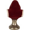 Clayre & Eef 6PR5537 Decorazione Bustino Babbo Natale 9x7x15 cm Rosso & Bianco