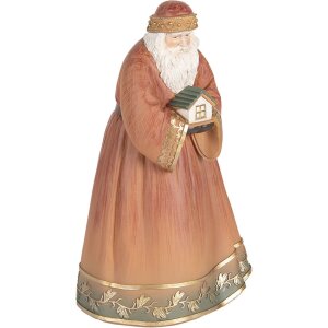 Decorazione Babbo Natale Clayre & Eef 6PR5543 17x13x27 cm