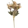 Clayre & Eef 6PL0402W Decorazione Ramo con Fiori 10x10x32 cm Beige Verde