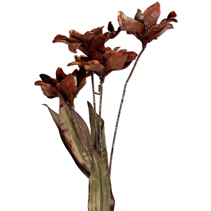 Ramo decorativo con fiori Clayre & Eef 6PL0403O 8x5x60 cm