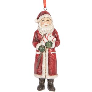 Clayre & Eef 6PR5595 Decorazione Ciondolo Babbo...