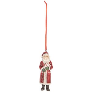 Clayre & Eef 6PR5595 Decorazione Ciondolo Babbo...