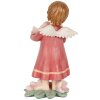 Decorazione Angelo Clayre & Eef 6PR5602 7x6x12 cm Rosa Beige
