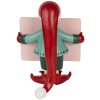 Decorazione Elfo con Lavagna Clayre & Eef 6PR5606 18x15x23 cm Rosso Nero