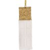 Clayre & Eef 6PR5611 Decorazione Ciondolo Casa 4x4x11 cm Bianco
