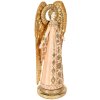Decorazione Angelo Clayre & Eef 6PR5627 20x15x46 cm Rosa Oro