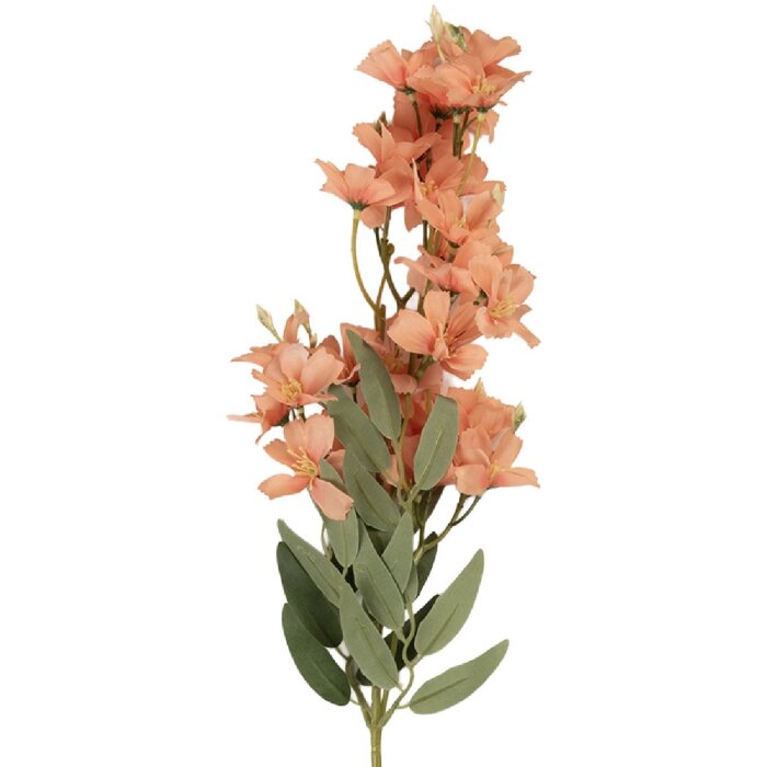Clayre & Eef 5PL0191P Decorazione Ramo con Fiori 10x10x72 cm Rosa
