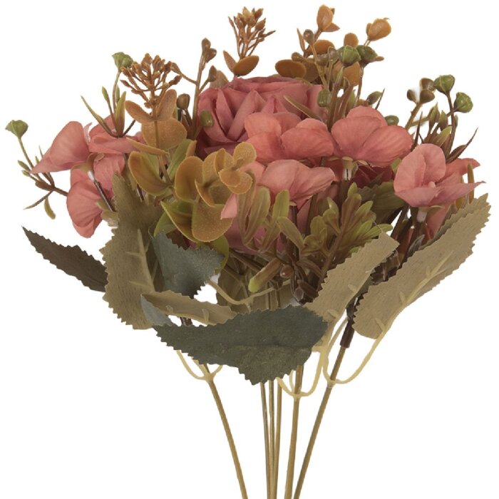 Decorazione ramo con fiori Clayre & Eef 6PL0401P 12x10x29 cm