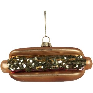 Clayre & Eef 6GL5240 Ornamento Natalizio 13x4x6 cm...