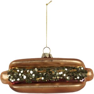 Clayre & Eef 6GL5240 Ornamento Natalizio 13x4x6 cm...