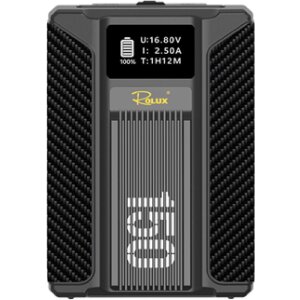 Batteria V-Mount Rolux Dynasty III – 150Wh Potenza per Professionisti 340095