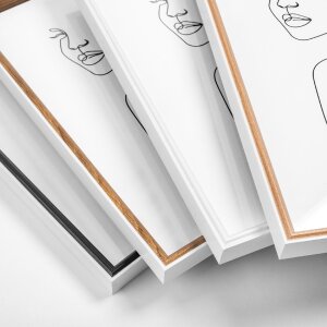 Cornice per foto Walther Silhouette in legno 40x50 cm NATUR NW050H