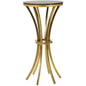 Tavolino da terra Shanty alto Ø 40x81 cm oro nero...